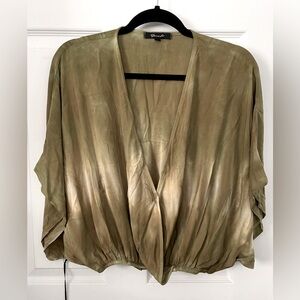 YANA K Terry Ombré Dye Top Size M